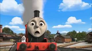 The Fastest Red Engine on Sodor with Runaway Theme [upl. by Rosenblast]