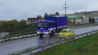 Grossübung Katzenbergtunnel bei EfringenKirchen Feuerwehr THW Rettungsdienst amp Polizei [upl. by Githens]