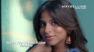 Maybelline New York  Makeup Decoded  Suhanas Festive Firecracker Look [upl. by Naharba]