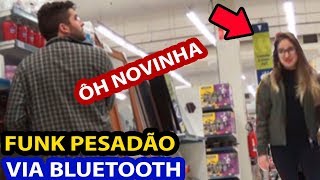 COLOCANDO FUNK PESADÃO NO MERCADO VIA BLUETOOTH [upl. by Stelmach]