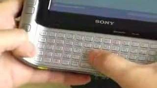 Sony Vaio VGNUX50 Keyboard Test [upl. by Robbyn569]