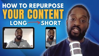 Using AI To Repurpose Long Form Content Into Short Form Content [upl. by Renie269]