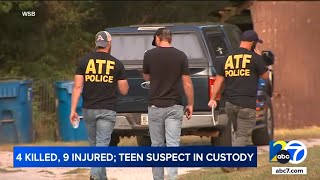 Georgia school shooting suspect made previous threats in May FBI says [upl. by Scarito]