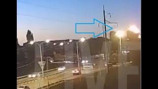 Su34 Crashes into Building in Yeysk Russia [upl. by Jadda447]