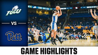 FGCU vs Pitt Game Highlights  202324 ACC Men’s Basketball [upl. by Norej]