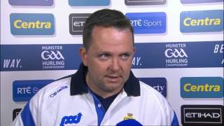 Davy Fitzgerald on Clares defeat to Limerick  The Sunday Game [upl. by Izy305]