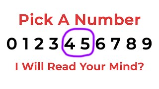 Simple Math Magic Tricks With Numbers  Magic with numbers  Number tricks [upl. by Ahsiad736]