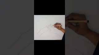 Couple Hands Holding Sketch  Love Hand Holding Drawing  Lovely Pencil Sketching [upl. by Zsa402]