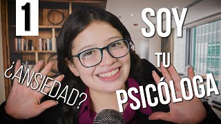 ASMR en ESPAÑOL  PSICOLOGÍA RP 📋 Ep 1 La visita💆🏻‍♂️💆🏻‍♀️  Vivalen ASMR [upl. by Eninaj280]