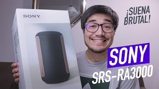 ¡Este parlante inalámbrico SONY SRSRA3000 suena INCREÍBLE Unboxing y primeras impresiones [upl. by Cirtemed]