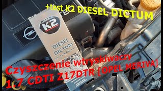 LIQUI MOLY DieselSpülung Oczyszczacz wtryskiwaczy  test w 19 dCi F9Q762  ICEBOX E03 [upl. by Kilgore789]