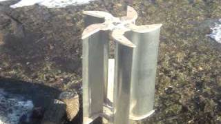 wind turbine vertical axis rotor [upl. by Hartnett16]