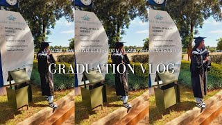 GRADUATION VLOG Come with me to pick up my Graduation Gown at Kenyatta University [upl. by Jankey412]