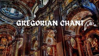 10 Hours of Gregorian Chant  Relaxing and Meditative Sounds [upl. by Antons884]