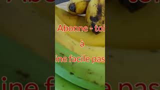 Quoi faire avec mes bananes trop mûres cuisinefacilepascher cuisine cuisinefacile [upl. by Yhtomit]