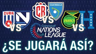 ¿CONTRA QUIÉNES JUGARÁN LAS SELECCIONES DE LA LIGA A  LIGA DE NACIONES CONCACAF [upl. by Joacimah]