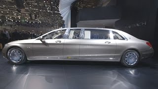 First Look 1M Armored MercedesMaybach Pullman [upl. by Cummins]