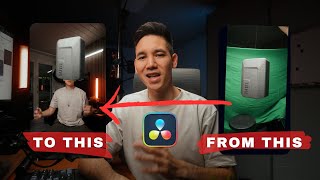 How To Remove Green Screen In Davinci Resolve 19 [upl. by Ennahs]