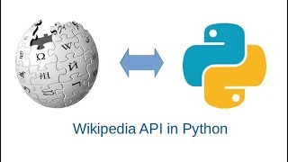 Wikipedia API in Python [upl. by Kovacs119]