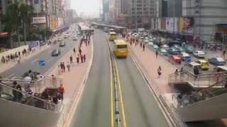 Guangzhou Bus Rapid Transit SystemCITIES exhibition [upl. by Aitropal]