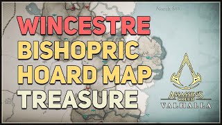 Wincestre Bishopric Hoard Map Treasure Assassins Creed Valhalla [upl. by Laenahtan]