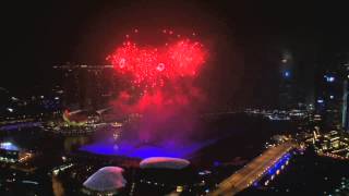 Marina Bay Countdown Singapore 2014 [upl. by Arocet]