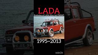 🟠Evolution of LADA Niva 4x4 ПИКАП 19952019shortssortsyoutubecarevolutionladaвазnivaрекии [upl. by Franzoni]