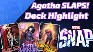 Agatha Harkness is a COMPETITIVE CARD amp its WILD  Marvel SNAP Deck Highlight [upl. by Airrotal676]