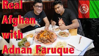 Real Afghan and Dine with Adnan l Adnan Faruque l Food Review l EmonEats [upl. by Richlad]