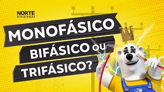 Monofásico bifásico ou trifásico Aprenda EP 19 diferençaentrefaseseletricas norterefrigeracao [upl. by Hamo]