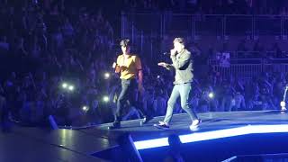 THE VAMPS X CONOR MAYNARD  ED SHEERAN  SHAPE OF YOU SING OFF LIVE AT THE O2 LONDON [upl. by Moyers627]