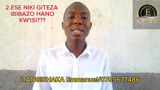 Ese Niki giteza ibibazo kwisi [upl. by Euqinahs]