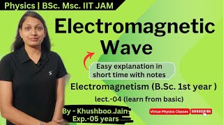 Electromagnetic Wave amp Its properties  lect04  Electromagnetic Wave physics electromagnetism [upl. by Karlen]