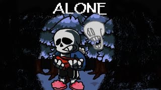 Bonely Skeleton  Alone V3V2 but Sans misses his brother [upl. by Roselin]