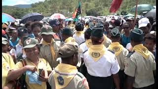 PNGUM Pathfinder Camporee 2018 Marching Competition [upl. by Friedberg]