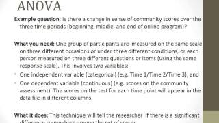 An ANOVA and MANOVA Overview Tutorial [upl. by Narut753]