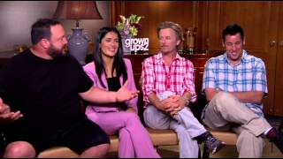 Grown ups 2  Adam Sandler amp Salma Hayek [upl. by Nuyh]