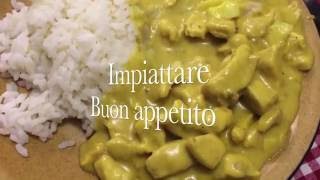 pollo al curry cuisine companion Moulinex [upl. by Namyh]