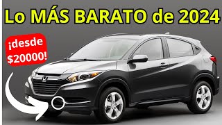 Los 10 autos nuevos 2024 MÁS BARATOS que puedes comprar hoy [upl. by Lizette]