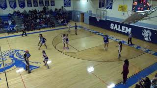 Salem High School vs Glassboro High School Womens Varsity Basketball [upl. by Kauffman735]