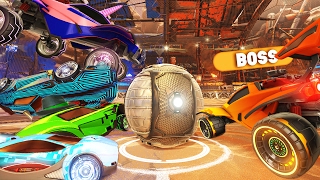 ROCKET LEAGUE BOSS BATTLE GAME MODE [upl. by Irolam552]