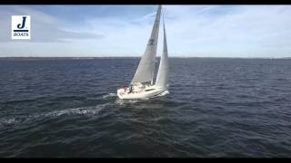 J112E Sports Cruiser Sailing off Newport Rhode Island [upl. by Jarus]