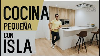 Cocinas pequeñas con Isla Cocina Santos CJR [upl. by Herson]