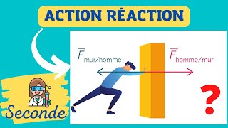 3ème loi de Newton ou Principe des actions réciproques  PHYSIQUE  SECONDE [upl. by Gnuhc]