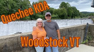 Quechee KOA and Woodstock Vermont [upl. by Dnomsad574]