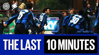 INTER 32 SAMPDORIA  THE LAST 10 MINUTES  200405 SERIE A TIM ⚫🔵🇮🇹 [upl. by Idorb]