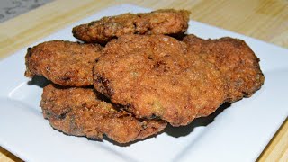 Mauritian Cuisine Chicken Cutlet Patty Recipe  Recette Catless de Poulet [upl. by Hump]