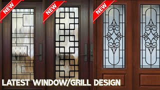 Top 50 Latest WindowGrill Design Ideas  Window iron grill 202223 । [upl. by Nnahgiel547]