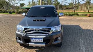 Toyota Hilux Srv 2015 Diesel 4x4 VENDIDA [upl. by Akimehs]