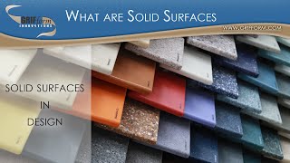 What Are Solid Surfaces  Grifform Innovations [upl. by Marlin335]